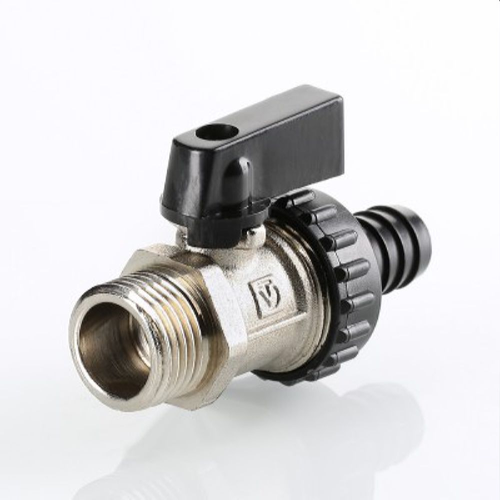Кран шаровой латунь никелированный VALTEC AAV430004 1/2", картинка
