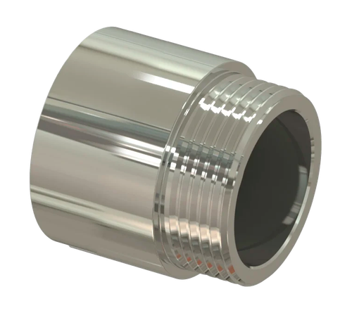 Удлинитель, латунь 25х1/2"L 30, хромированный, RTP, изображение