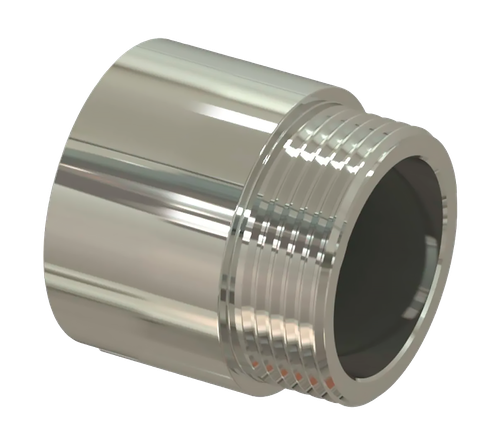 Удлинитель, латунь 25х1/2"L 15, хромированный, RTP, картинка