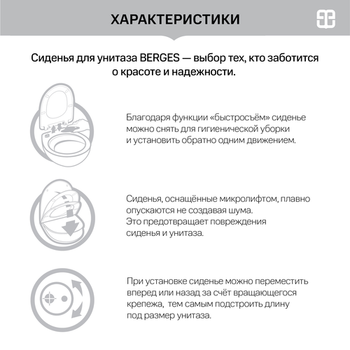Сиденье для унитаза Real PA полипропилен (металл крепеж), фотография