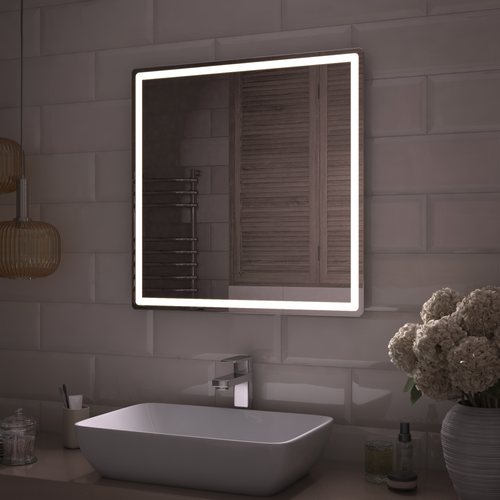 Зеркало для ванной комнаты  с LED подсветкой Коста Classic 70, детальное фото