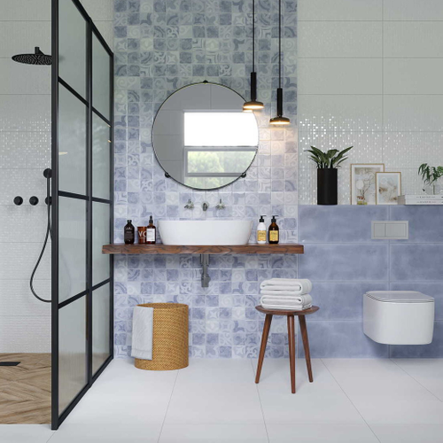 Плитка Gracia Ceramica Folk Blue 25X60 см 1,2 м², изображение
