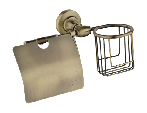 Настенный держатель для освежителя и туалетной бумаги с крышкой Potato P26 Potato P26, фото