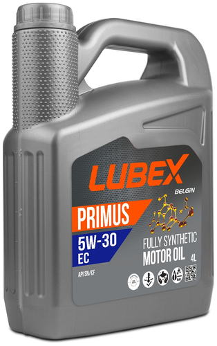 Масло синтетическое LUBEX  PRIMUS EC 5W-30 4л, изображение