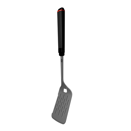 Лопатка для гриля с открывалкой red line 800 degrees stainless steel spatula, крупный план