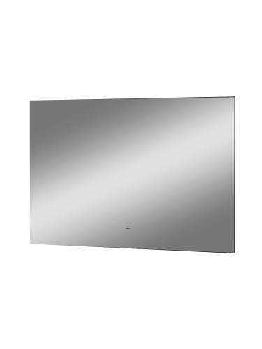 Зеркало "Zaliv Led" 1000х700 с бесконтактным сенсором, холодная подсветка, крупный план