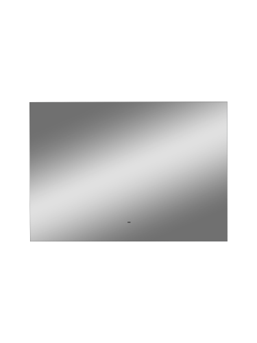 Зеркало "Zaliv Led" 1000х700 с бесконтактным сенсором, холодная подсветка, фотография