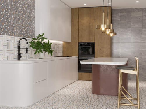 Плитка Axima Генуя серая 28Х40 см  1,232 м², картинка