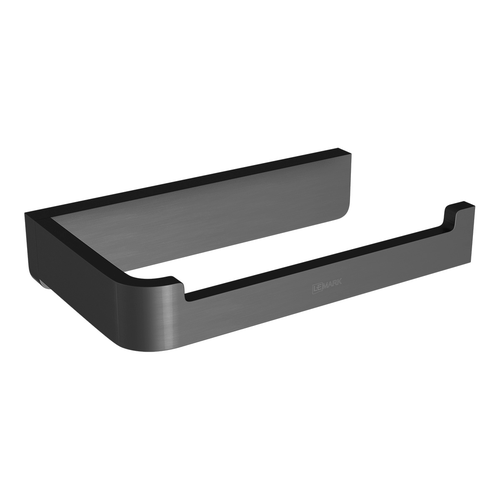 Держатель для туалетной бумаги Lemark 9726009 SMOOTH LINE открытый, графит, картинка