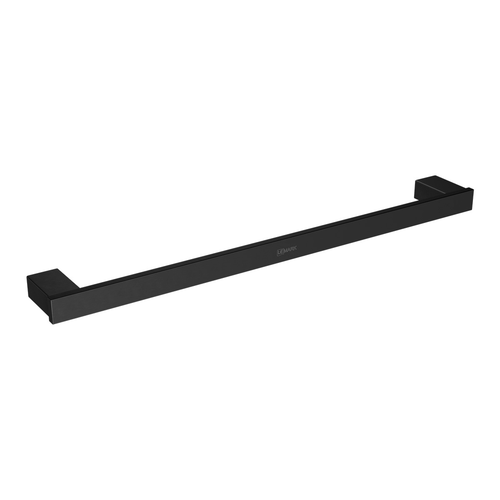 Полотенцедержатель Lemark 9786024 SMOOTH LINE одинарный, графит, крупный план