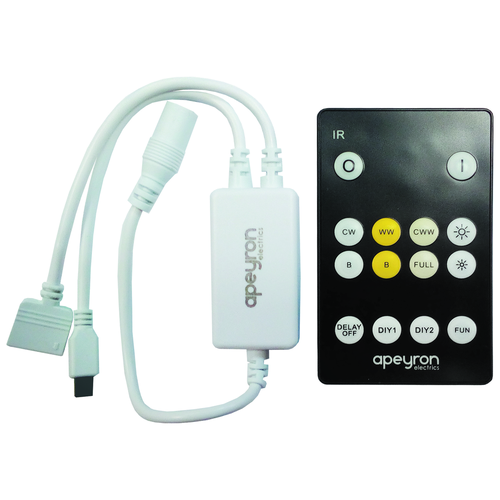 Комплект светодиодной ленты Apeyron Electrics 12В 14.4Вт/м IP20 2.5м 3000К+6500К, фотография