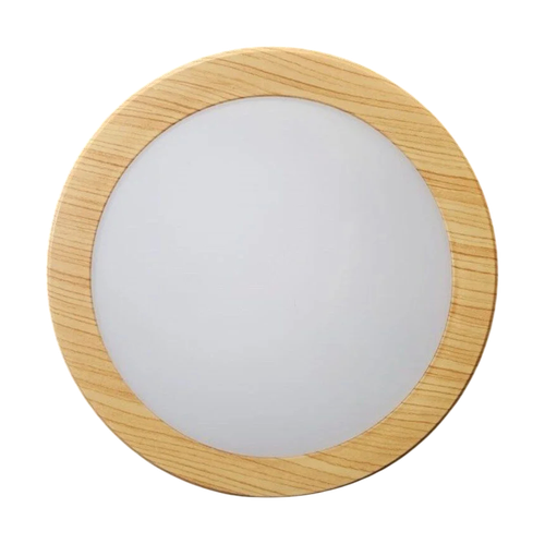 Свет-к ЖКХ герметичный LE LED RBL 03 20W круг, под Дерево, 20х20х5, фотография