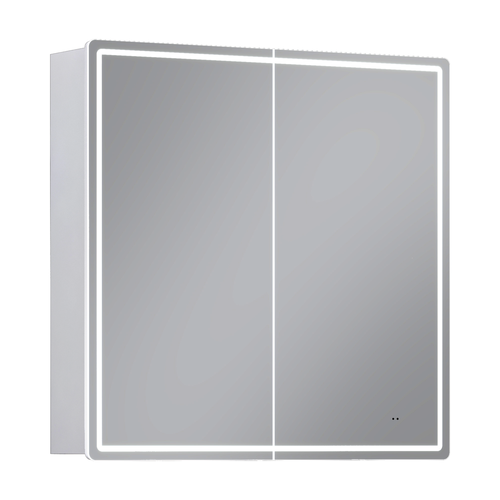 Шкаф навесной для ванной комнаты  с LED подсветкой Коста Comfort 80 с подогревом, вид