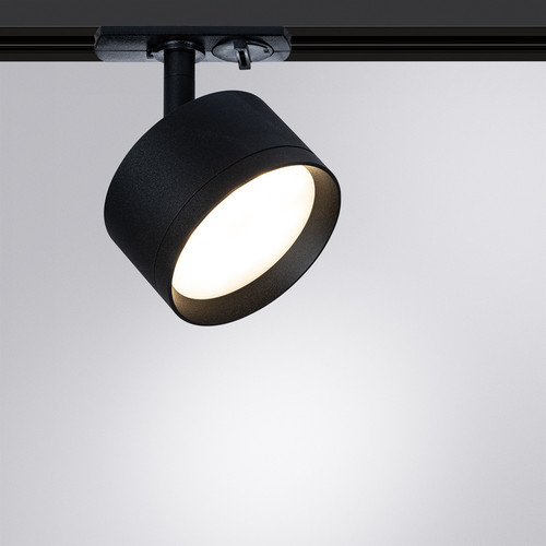 Трековый светильник Intercrus Arte Lamp IP20 A5547PL-1BK черный, крупный план