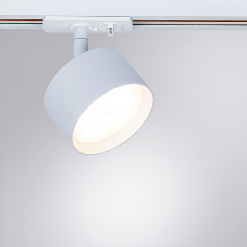Трековый светильник Intercrus Arte Lamp IP20 A5547PL-1WH белый, крупный план