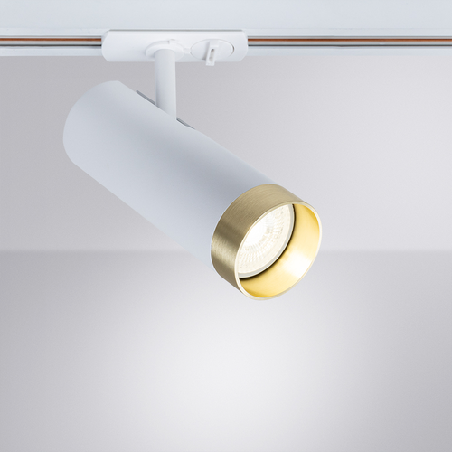 Трековый светильник Topic Arte Lamp IP20 A2356PL-1WH белый, крупный план