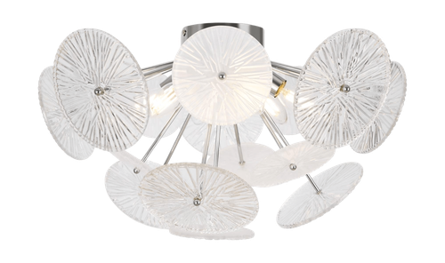 Потолочный светильник Freya FR5274CL-06CH Modern Хром 6хE14х360, детальное фото