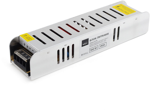 Блок питания для светодиодной ленты Apeyron Electrics 03-99 100 Вт 24 В 4,2 А, крупный план