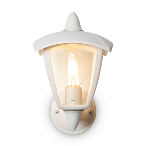 Бра Voltega Corse 01W1, 1хE27х13Вт, IP44, Белый, Пластик, изображение