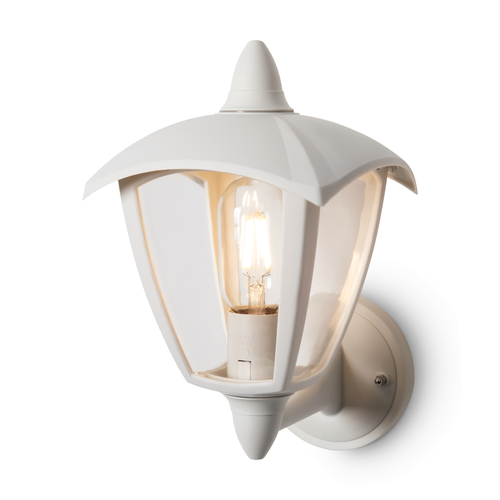 Бра Voltega Corse 01W1, 1хE27х13Вт, IP44, Белый, Пластик, вид