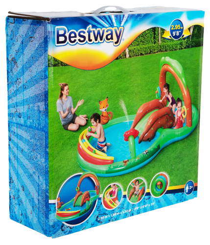 Детский игровой центр Bestway Friendly Woods 295x199 см, картинка