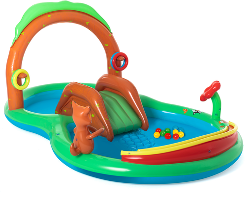 Детский игровой центр Bestway Friendly Woods 295x199 см, картинка