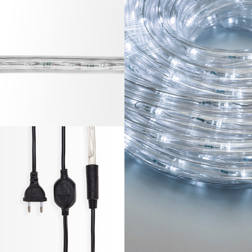 Гирлянда Набор Дюралайта, 24 LED/м, белый, 25м, вид