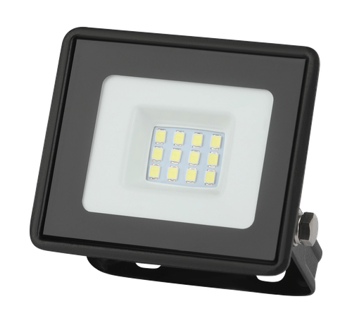 Прожектор светодиодный уличный ЭРА LED 10Вт, 6500K, 800Лм, IP65, 81х75х21,5 мм, черный, картинка