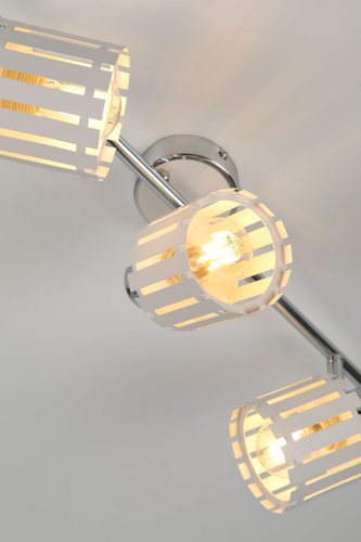 Светильник настенно-потолочный Rivoli Liese белый 45,5X8X15, картинка