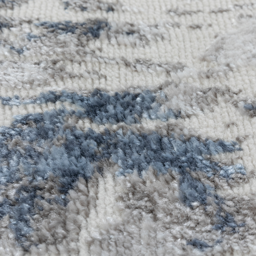 Ковер NELLY 0.8*1.5 дизайн 07005B L.BLUE/D.BLUE, изображение