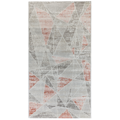 Ковер NELLY 0.8*1.5 дизайн 06998B M.GREY/L.PINK, фотография