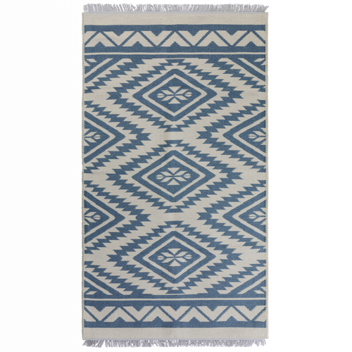 Ковер TERESSA 0.8*1.5 дизайн 115 LT.BLUE/CREAM, изображение