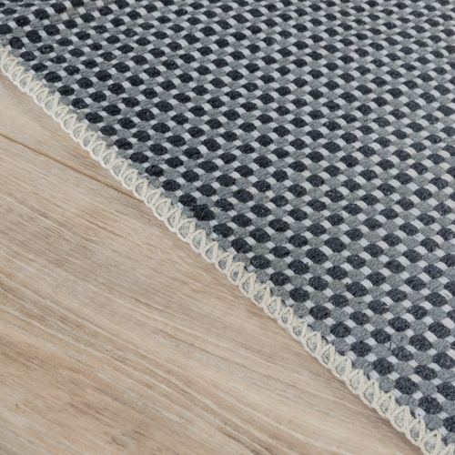 Ковер CAYER 1.2*1.7 дизайн 140 ANTHRACITE/LT.GREY, изображение