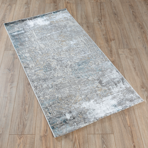 Ковер ADARA 0.8*1.5 дизайн T1873LL GREY/GREY, изображение