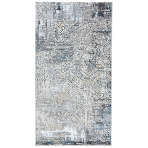 Ковер ADARA 0.8*1.5 дизайн T1873LL GREY/GREY, крупный план