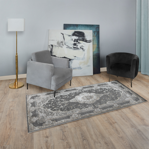 Ковер AGNIA 1*2 дизайн A4789A ANTRASIT C./TILE, картинка
