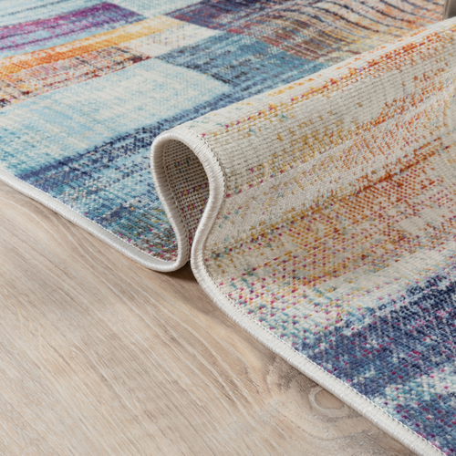 Ковер MAVRIKA 1.6*2.3 дизайн 9311A NAVY/TILE, изображение