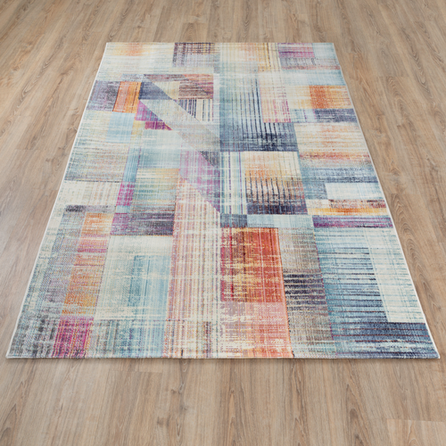 Ковер MAVRIKA 1.6*2.3 дизайн 9311A NAVY/TILE, крупный план