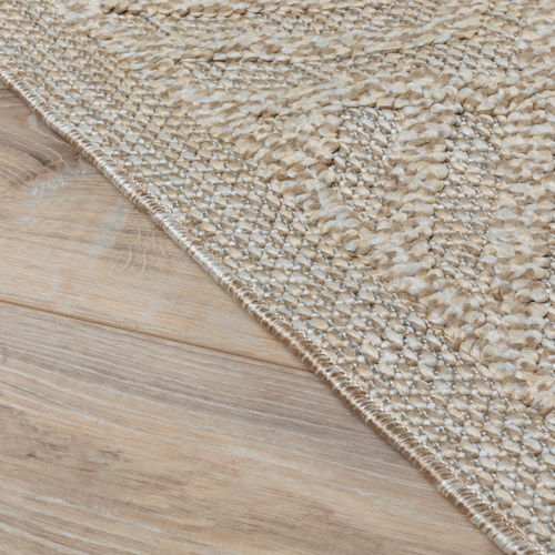 Ковер INESSA 0.8*1.5 дизайн SS004 D.BEIGE/D.BEIGE, фотография
