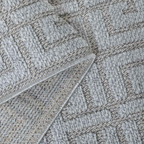 Ковер INESSA 0.8*1.5 дизайн SW021 GREY/L.GREY, вид