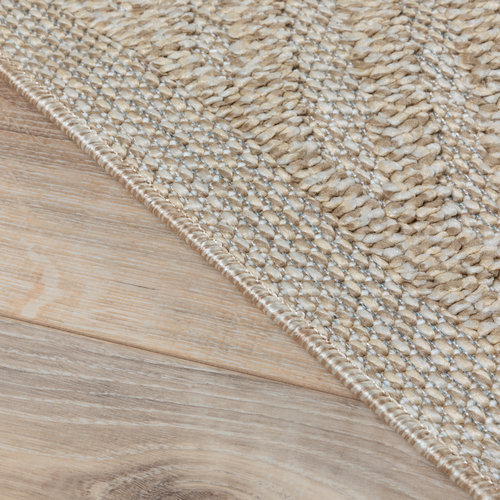 Ковер INESSA 0.8*1.5 дизайн SS016 D.BEIGE/D.BEIGE, изображение