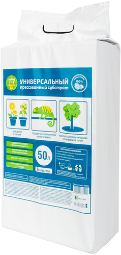 Субстрат кокосовый GARDEN SHOW универсальный 50 л, изображение
