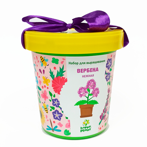 Набор для выращивания Happy Plant Вербена Нежная, фотография