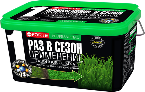 Удобрение Bona Forte для газона от МХА 3 л, вид