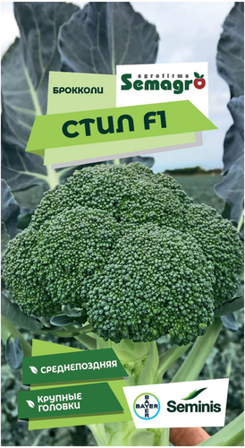 Семена брокколи SEMINIS СТИЛ F1, картинка