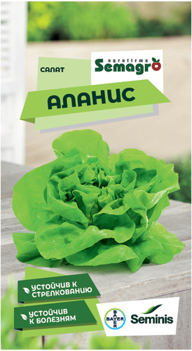 Семена салата SEMINIS АЛАНИС, вид