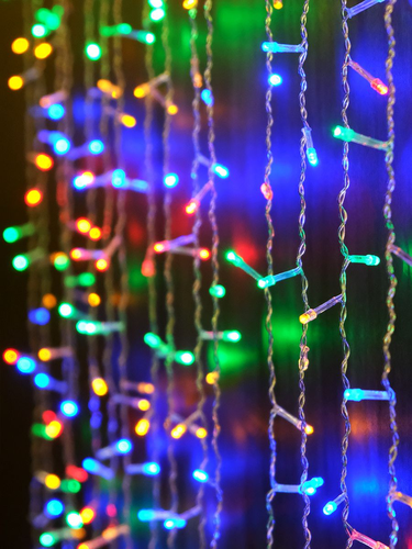 Гирлянда внутренняя занавес SH LIGHTS 240 LED многоцветный 2 м, фото