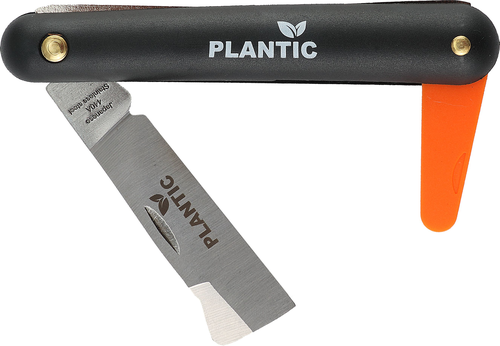 Нож для прививок прямой Plantic, крупный план