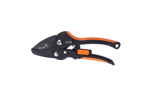 Секатор PLANTIC PRO82 контактный с храповым механизмом, 190мм, фотография