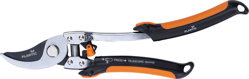 Секатор PLANTIC PRO86 плоскостной с телескопическими рукоятками, 223мм, изображение